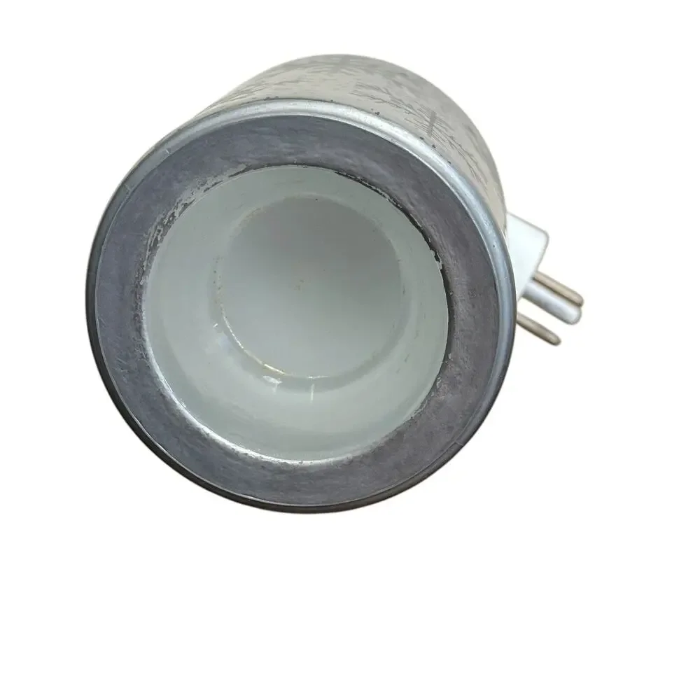Scentsy Home Silver Falling Snowflakes Wall Plug In Mini Wax Warmer Night Light